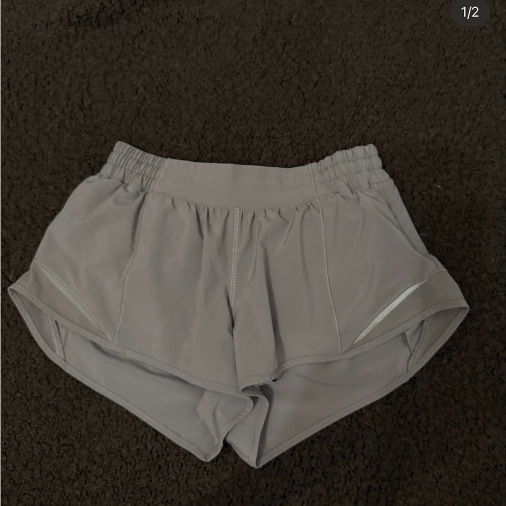 Gray purple lululemon Women's Athletic Shorts